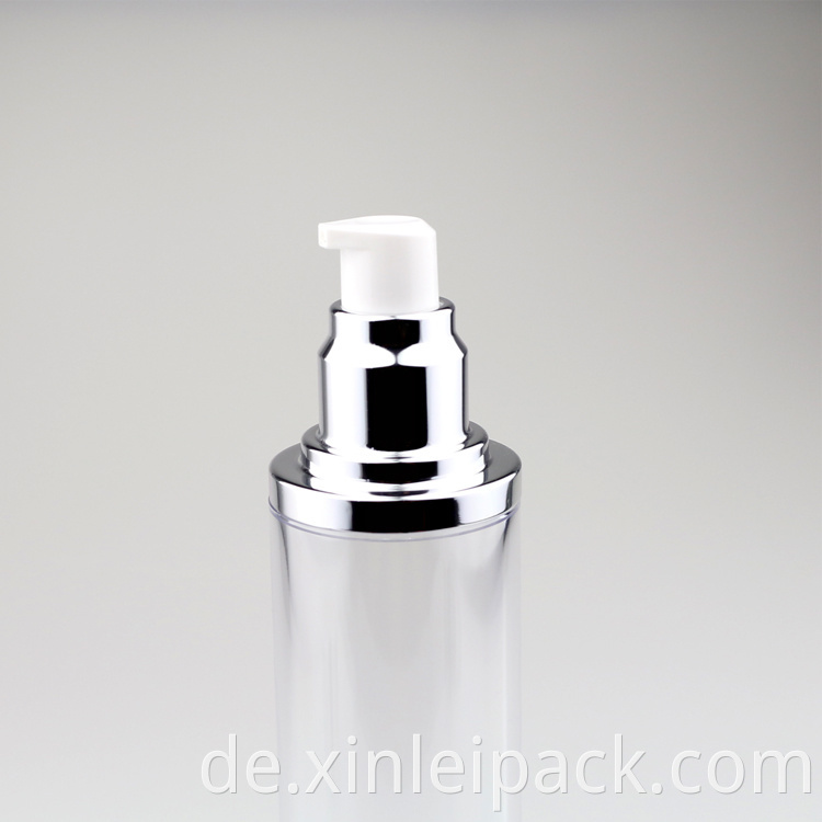 Heißer Verkauf 30ml Kosmetikbehälter Airless ALU Pumpe Flasche